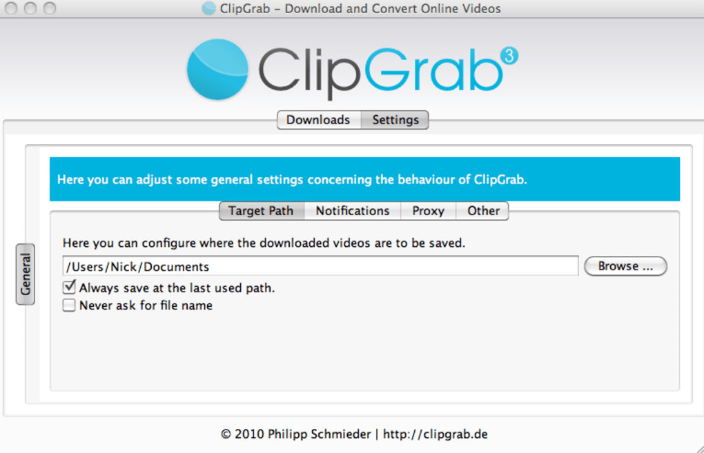 Download clipgrab for mac os x 10 11